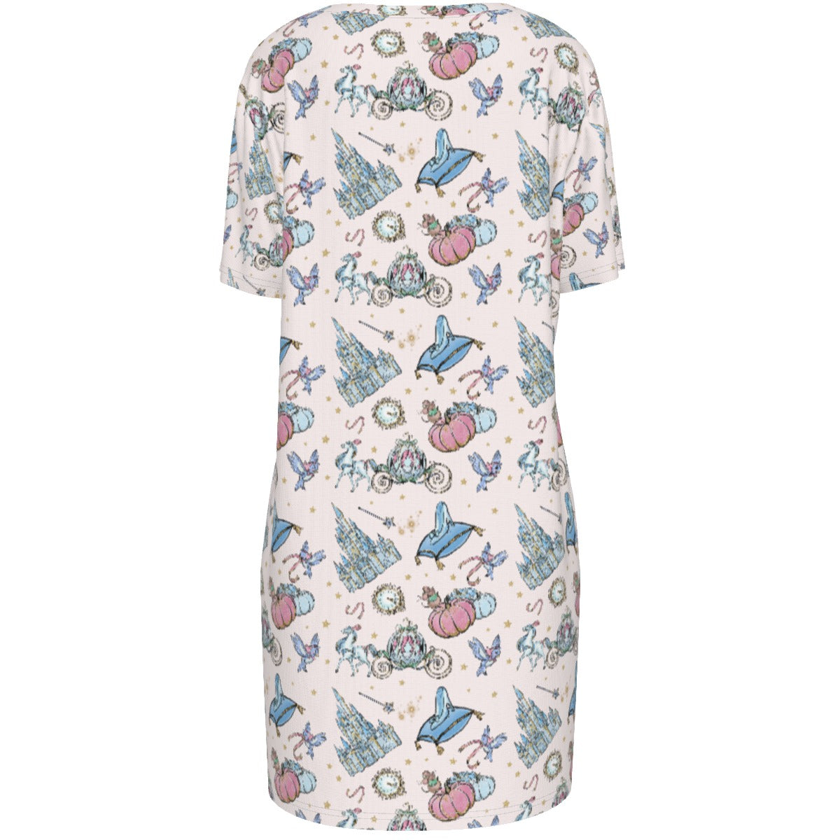 Cindy Symbols 100% Cotton Women's T-Shirt Dress