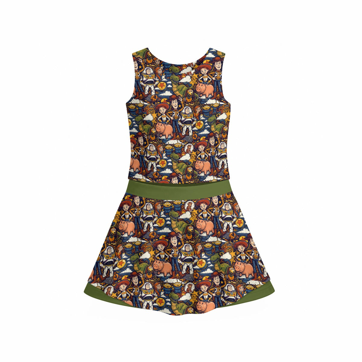 Warm Tone Toys Girl's Sleeveless Skort Set