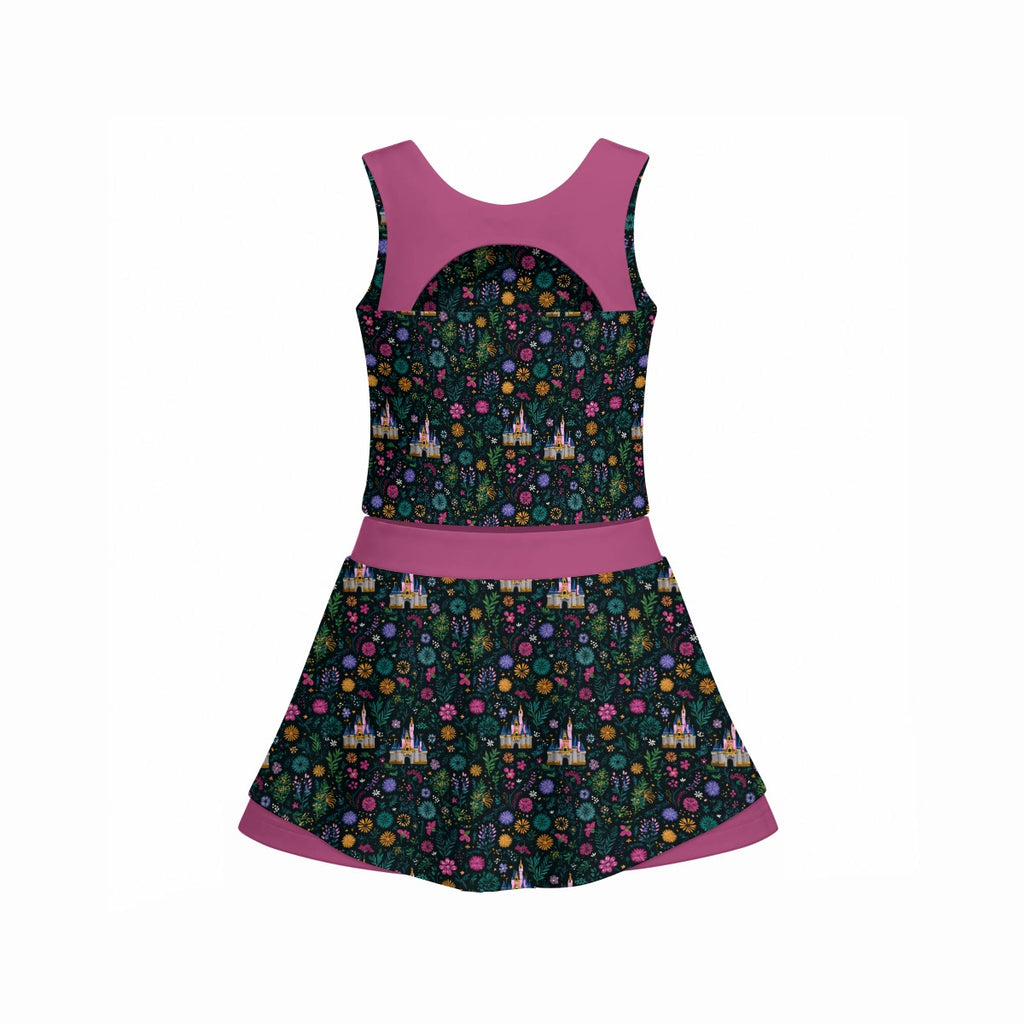 Castle Meadow Girl's Sleeveless Skort Set