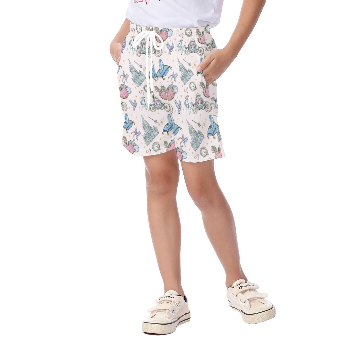 Cindy Symbols Kid's Unisex Stretch Shorts