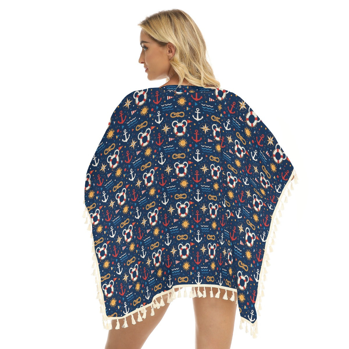 Classic Nautical Mouse Swim Cover Up