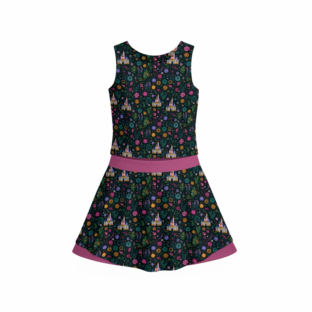 Castle Meadow Girl's Sleeveless Skort Set
