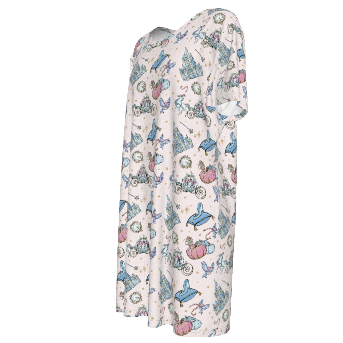 Cindy Symbols 100% Cotton Women's T-Shirt Dress