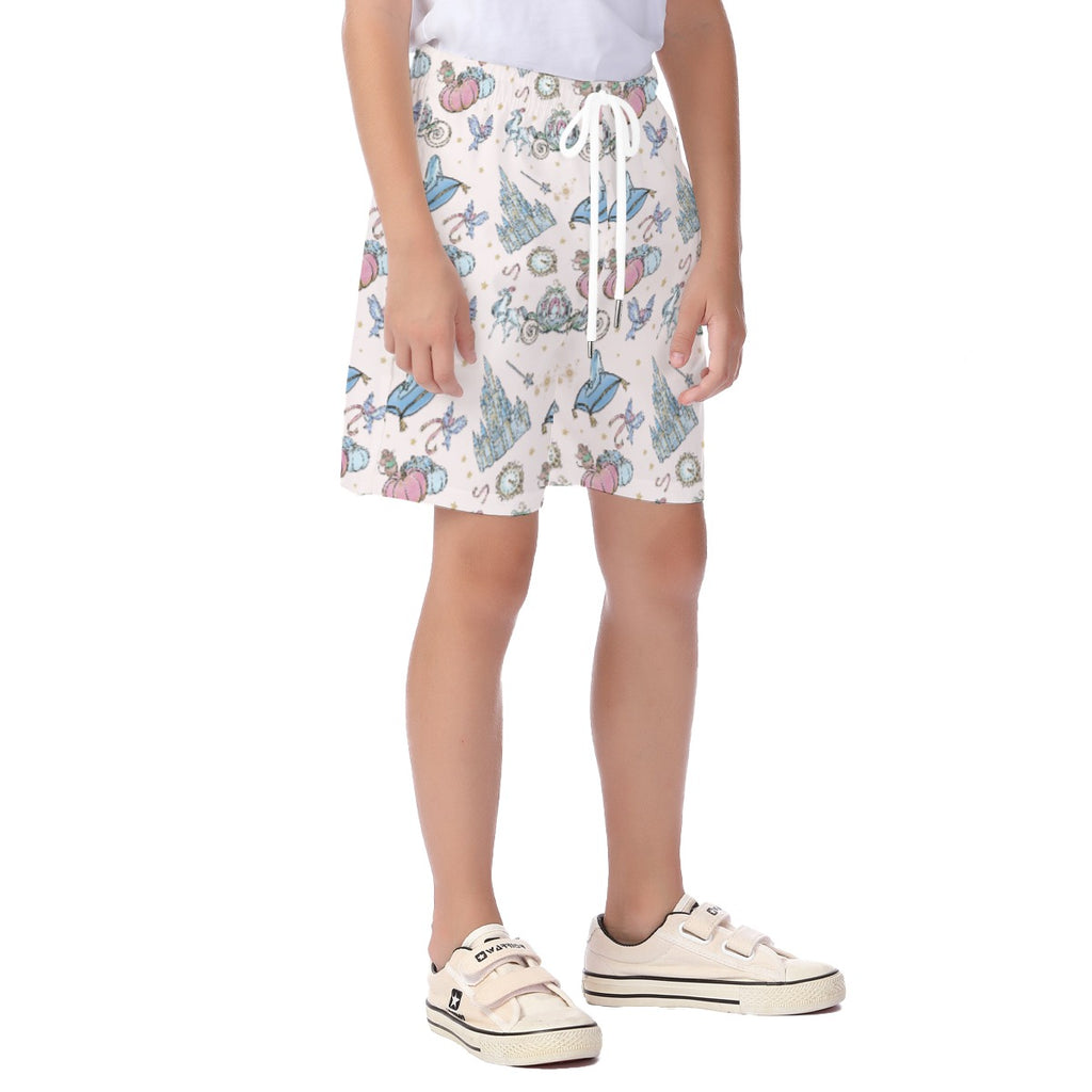 Cindy Symbols Kid's Unisex Stretch Shorts