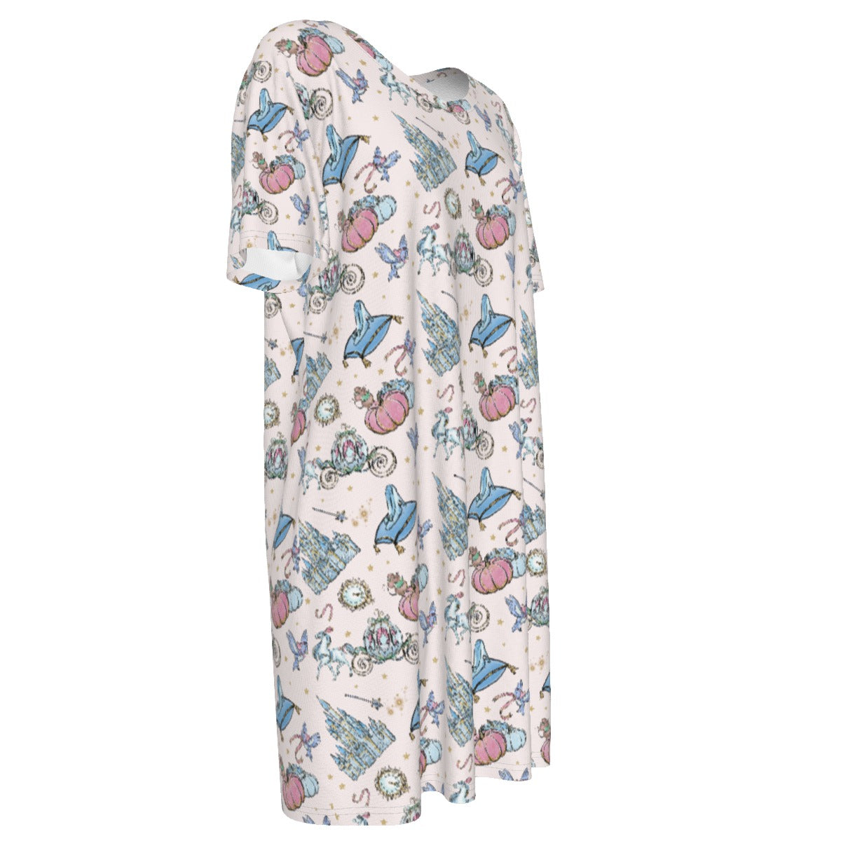 Cindy Symbols 100% Cotton Women's T-Shirt Dress
